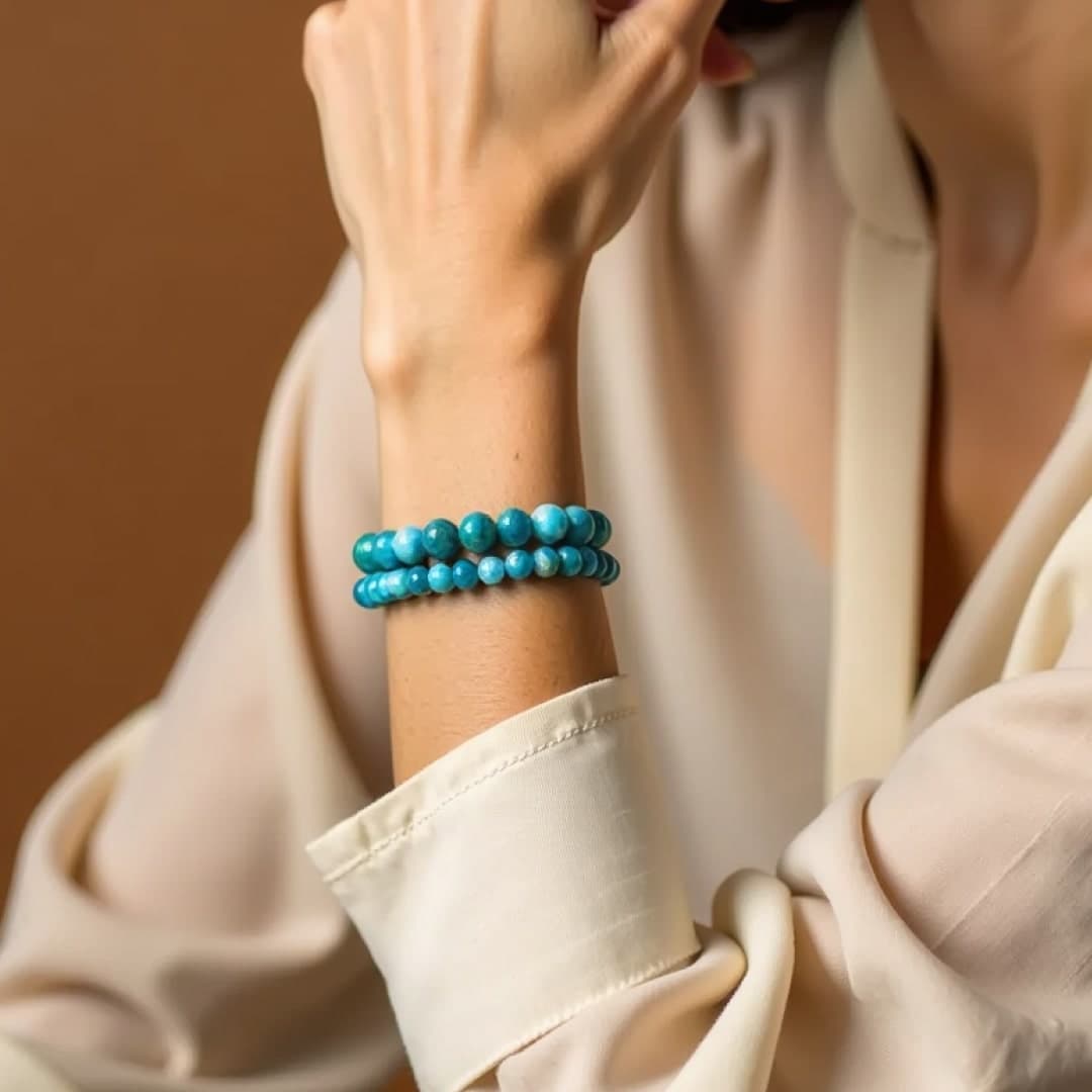 Bransoletka "Clarté Intérieure" z apatytu