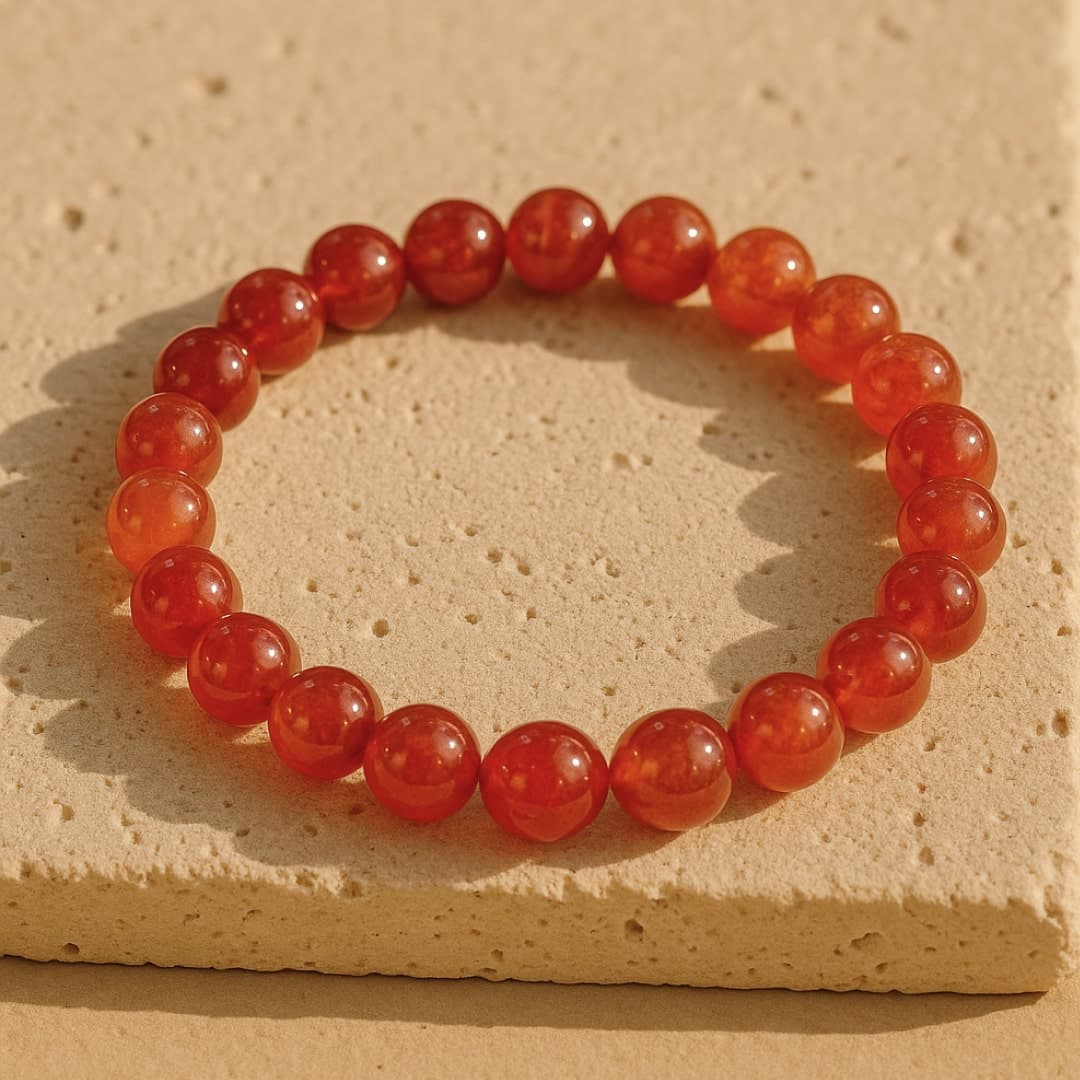Bransoletka z karneolu