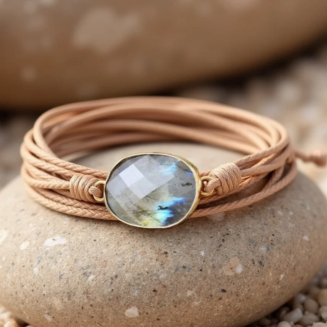 Bransoletka Wyzwolenie z labradorytu