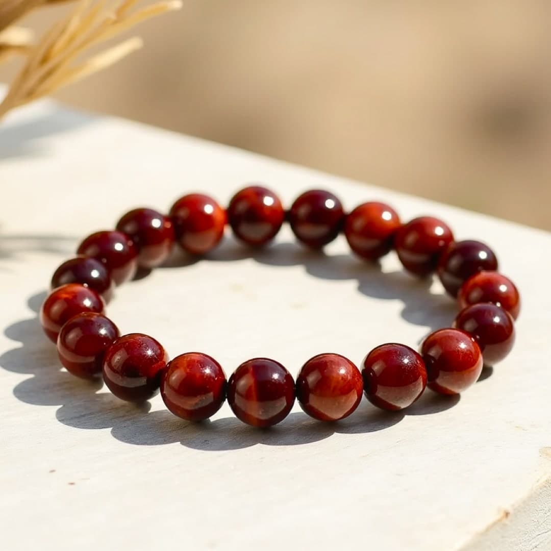 Bransoletka Tarcza Ziemi z okiem byka