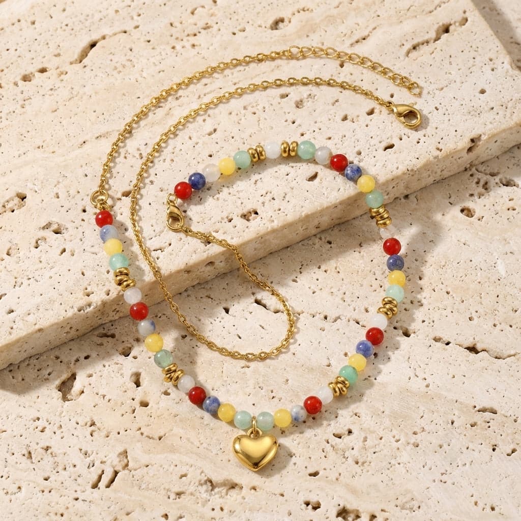 Naszyjnik „Ścieżka Serca” – 7 czakr