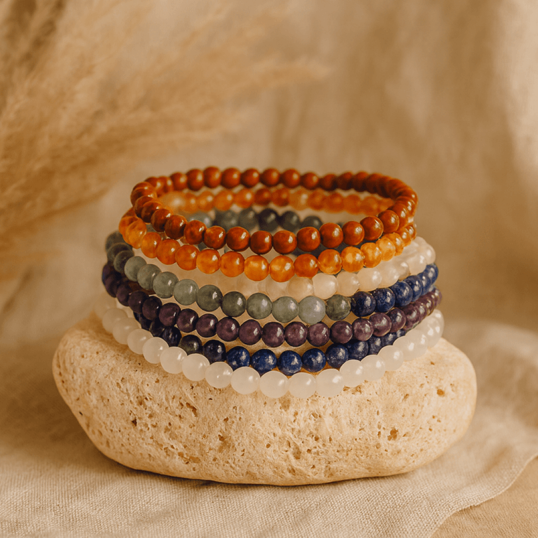 Zestaw Otwarcie siedmiu czakr z kamieni naturalnych