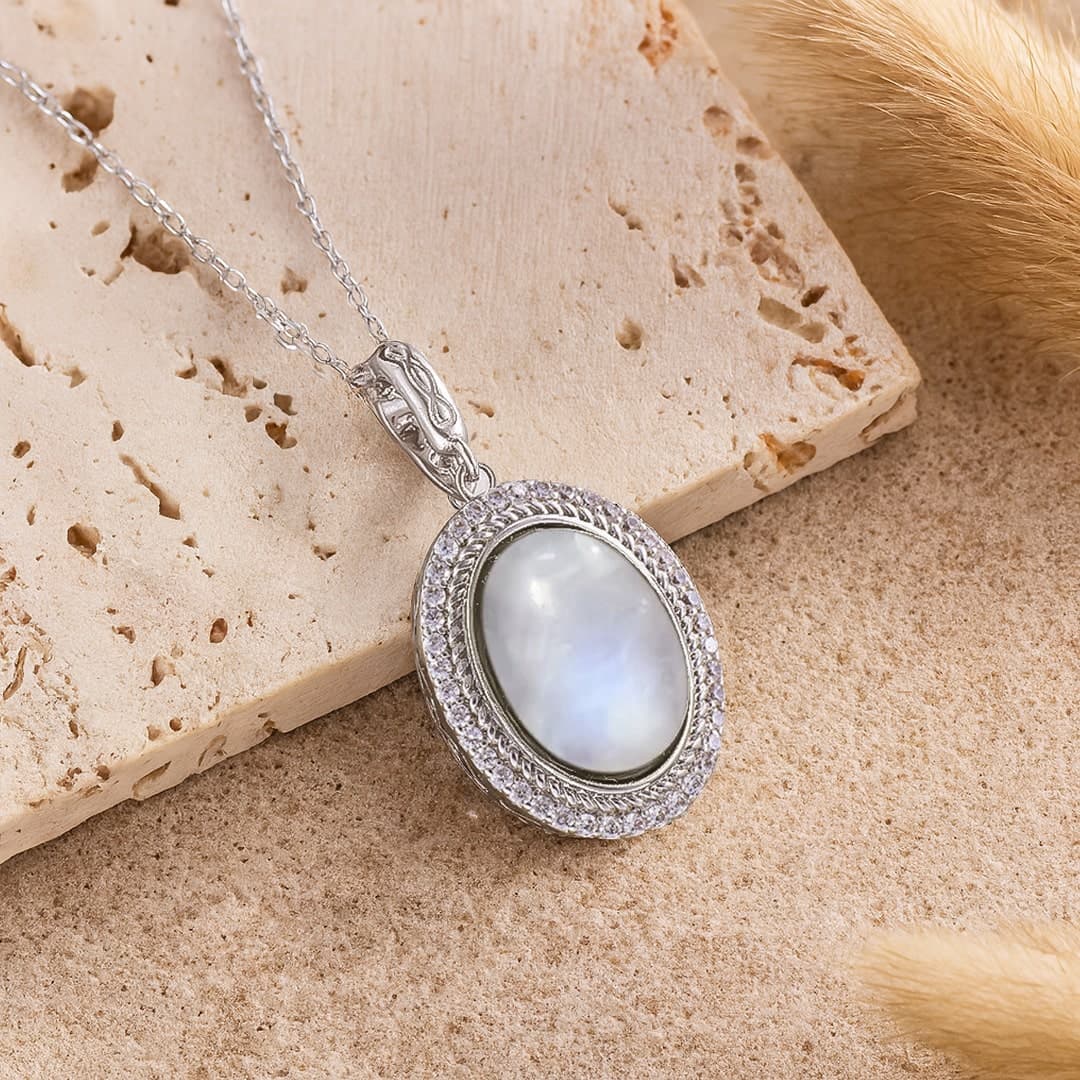 Wisiorek Słodycz Duszy z kamieniem księżycowym