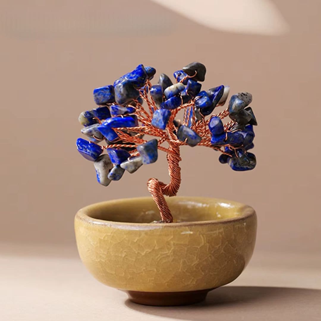 Drzewo Feng Shui święte energie z kamieni naturalnych